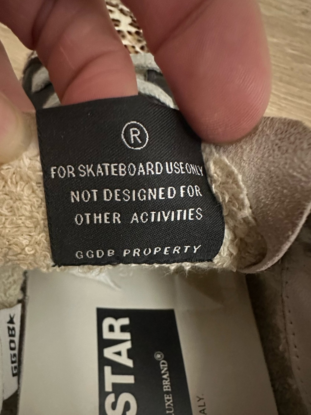 Golden Goose GGDB Super Star Leopard Pony Hair Sneakers Green Heel Tab EU 37 - Picture 11 of 12